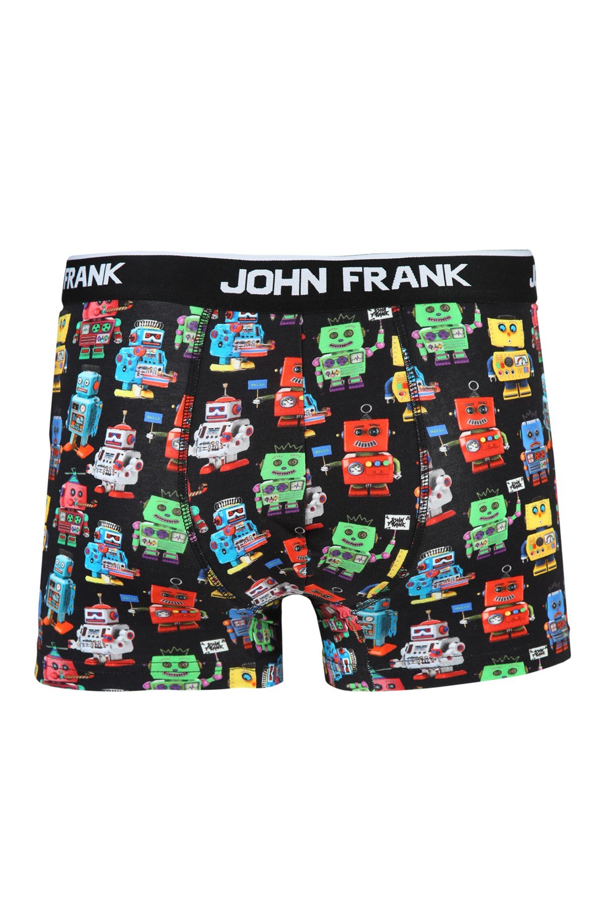 JOHN FRANK DİJİTAL BASKILI BOXER MULTICOLOR
