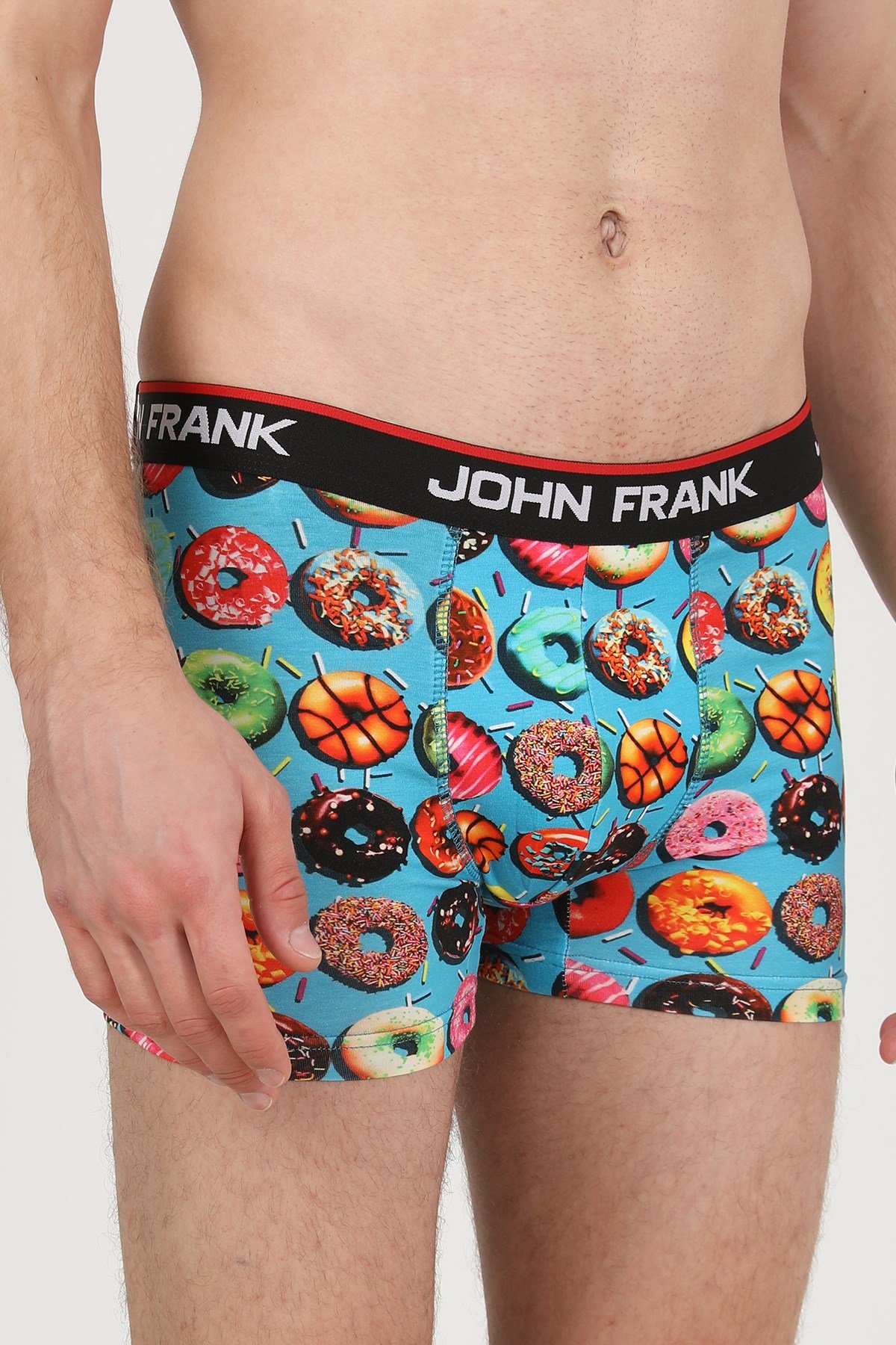 JOHN FRANK DİJİTAL BASKILI BOXER MULTICOLOR