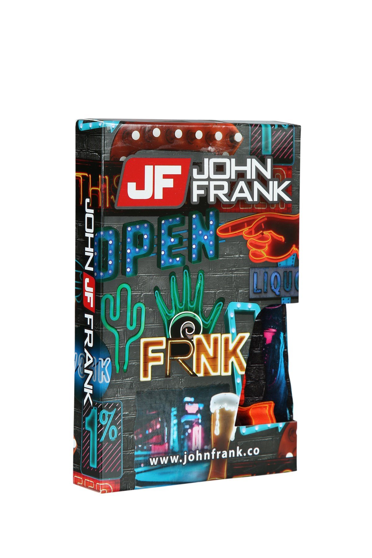 JOHN FRANK DİJİTAL BASKILI BOXER MULTICOLOR