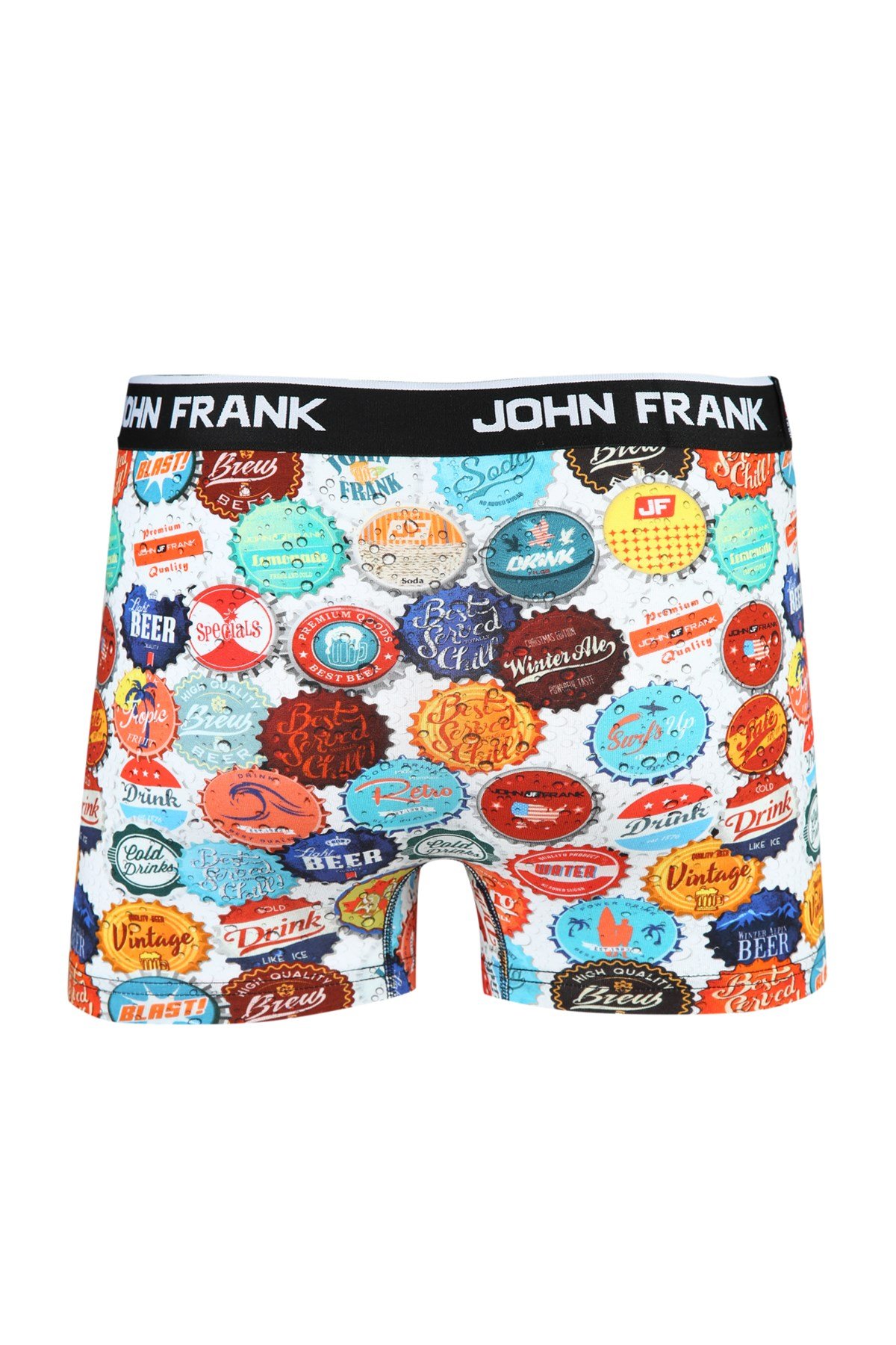 JOHN FRANK DİJİTAL BASKILI BOXER MULTICOLOR