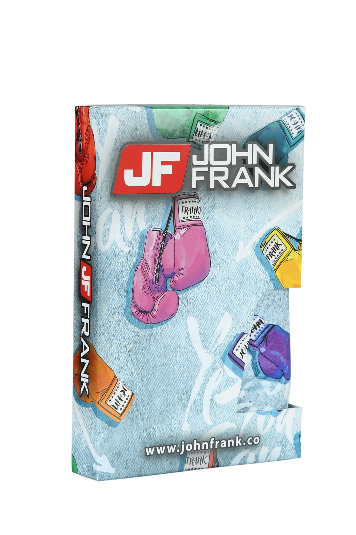 JOHN FRANK DİJİTAL BASKILI BOXER MULTICOLOR