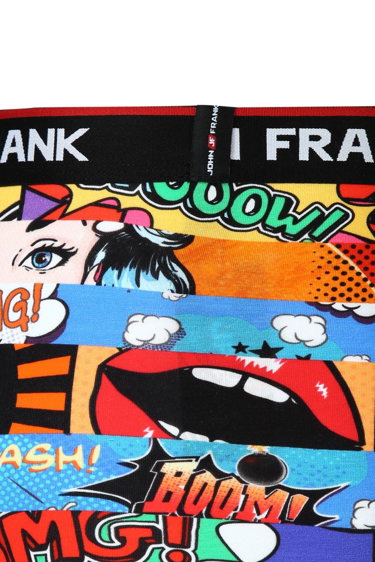 JOHN FRANK DİJİTAL BASKILI BOXER MULTICOLOR