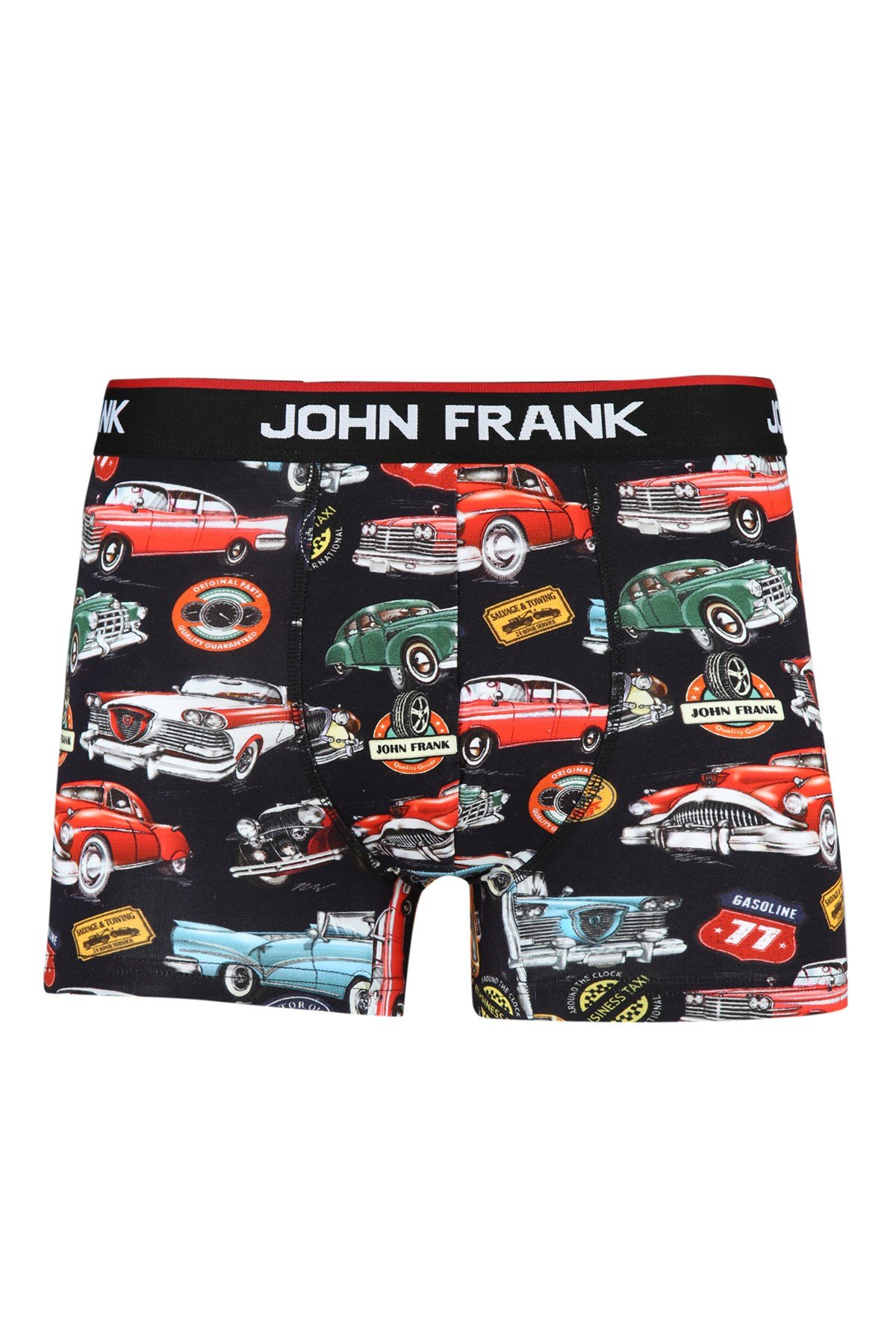JOHN FRANK DİJİTAL BASKILI BOXER MULTICOLOR