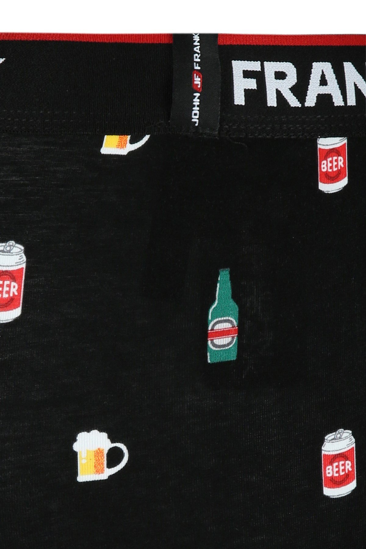 JOHN FRANK DİJİTAL BASKILI BOXER MULTICOLOR