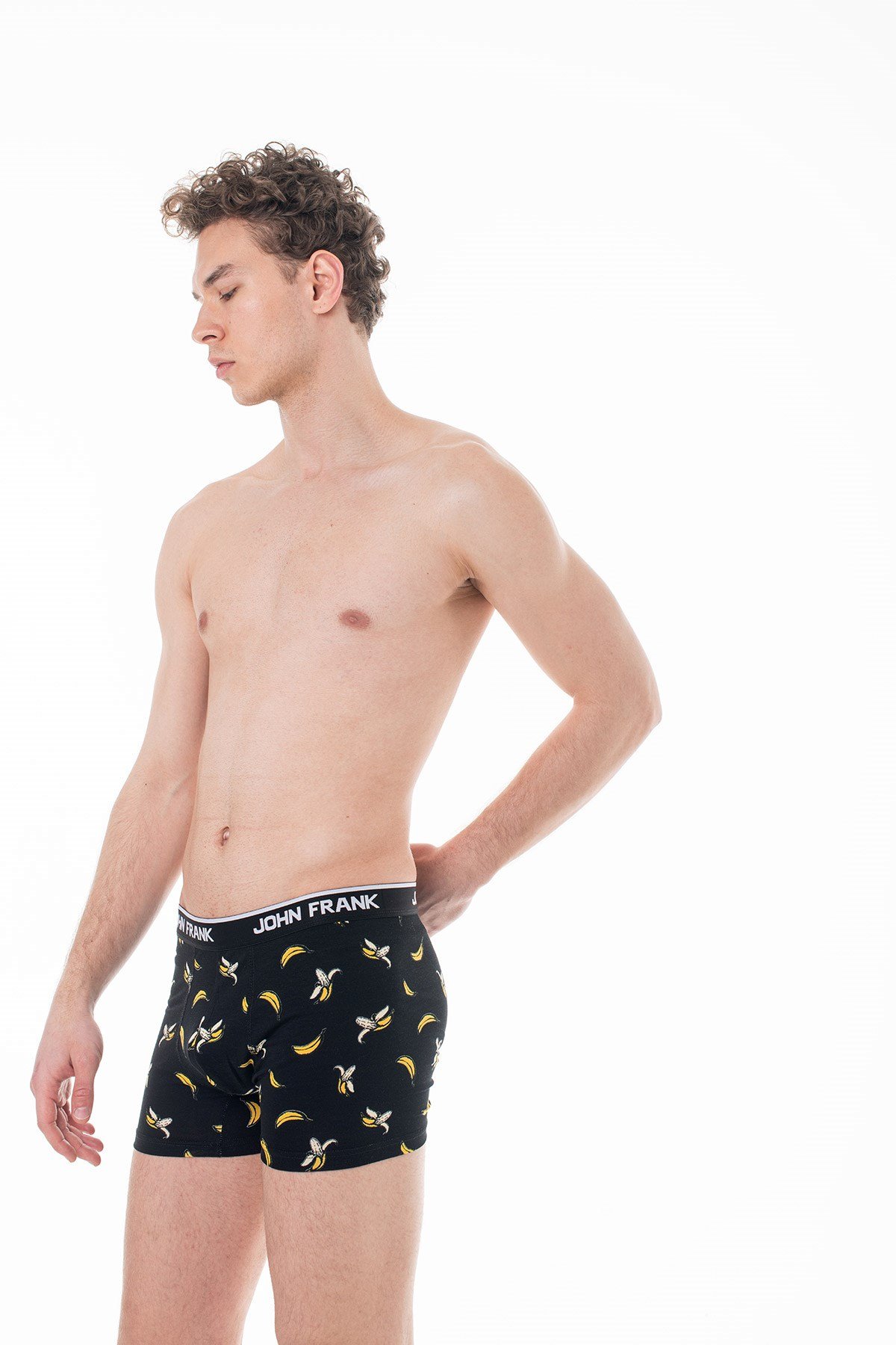 JOHN FRANK DİJİTAL BASKILI BOXER MULTICOLOR