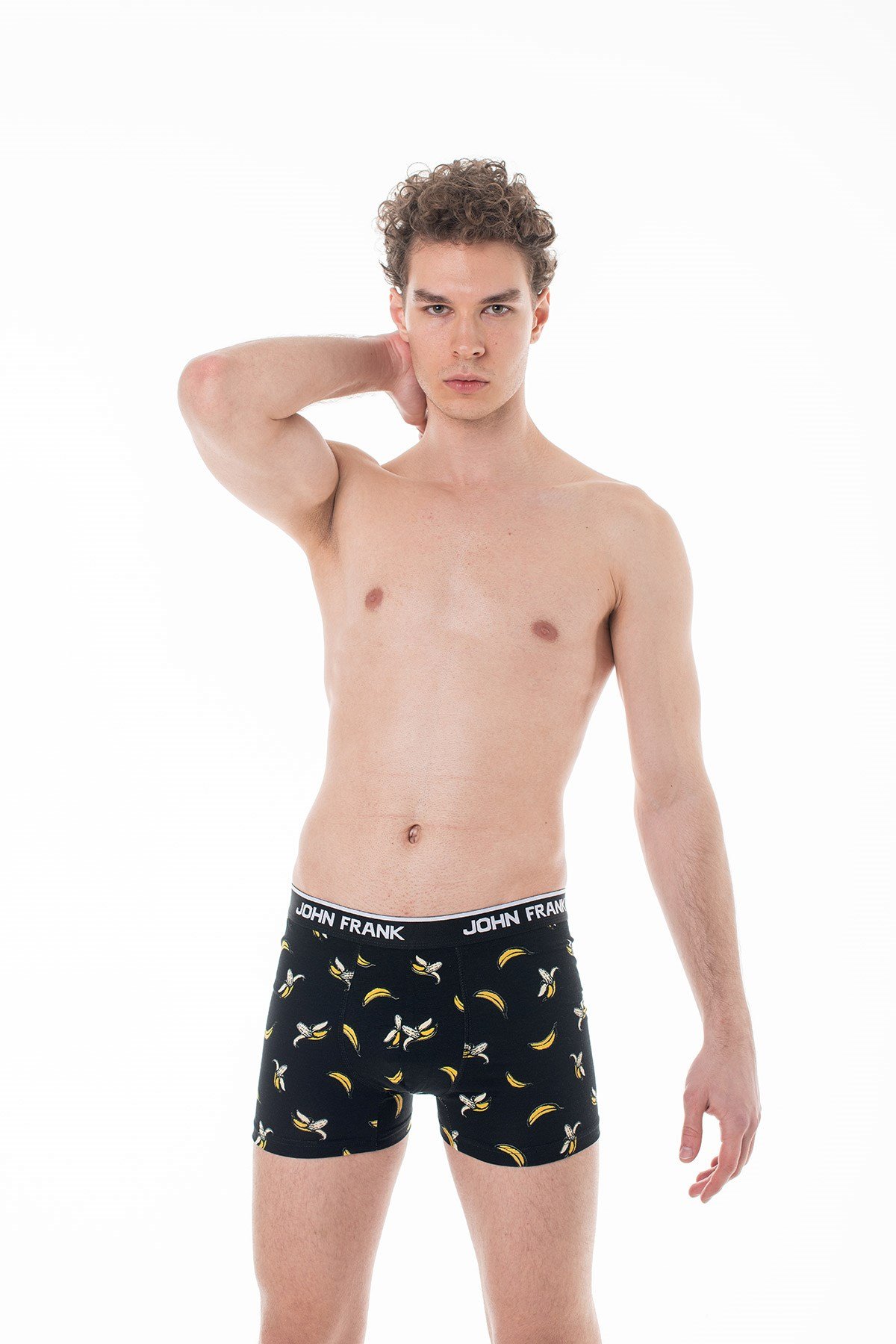 JOHN FRANK DİJİTAL BASKILI BOXER MULTICOLOR