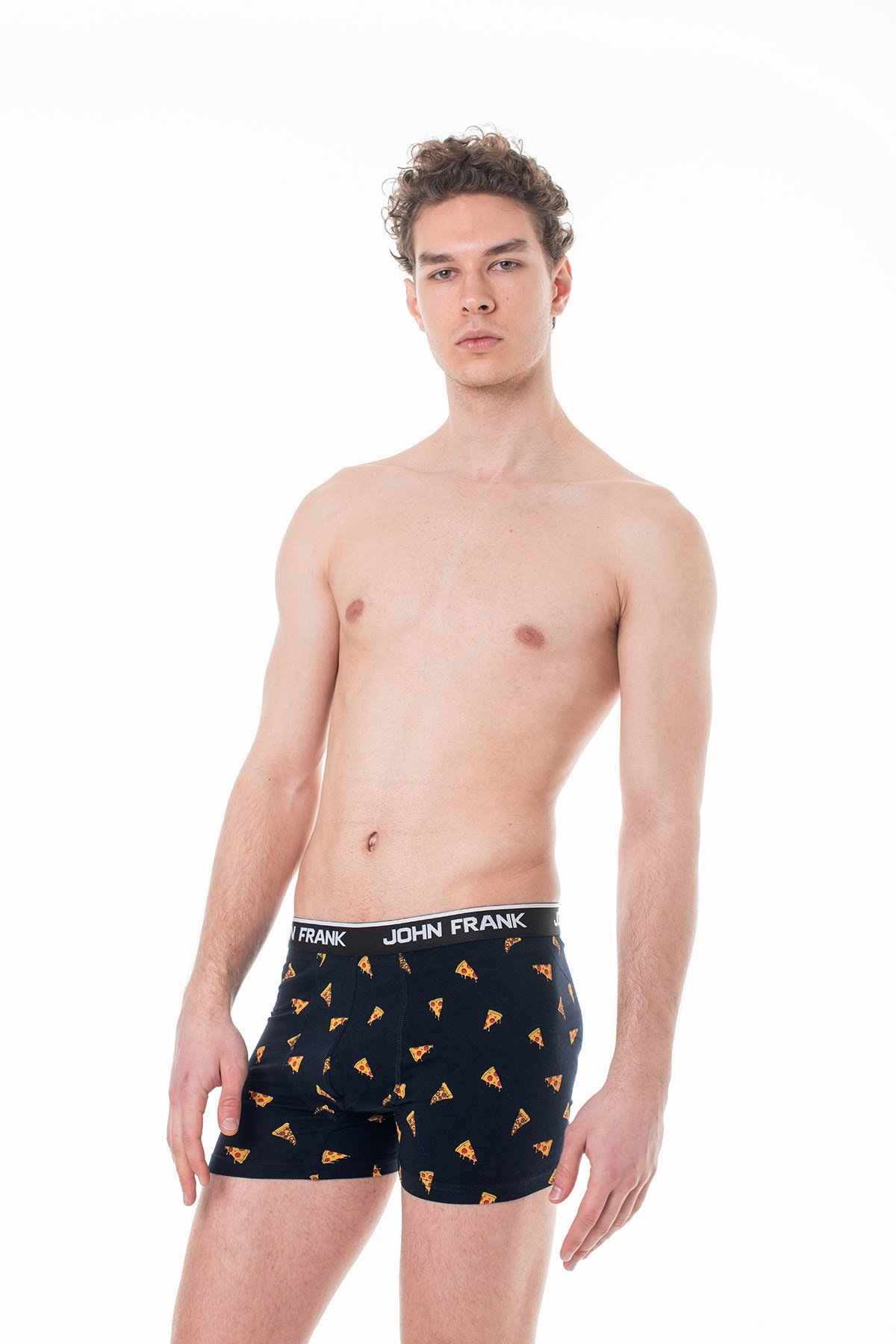 JOHN FRANK DİJİTAL BASKILI BOXER MULTICOLOR