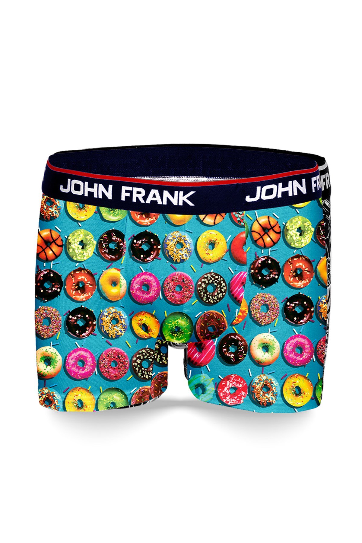 JOHN FRANK DİJİTAL BASKILI BOXER MULTICOLOR