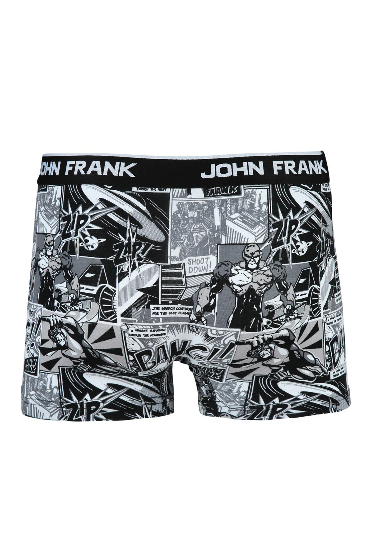 JOHN FRANK DİJİTAL BASKILI BOXER MULTICOLOR