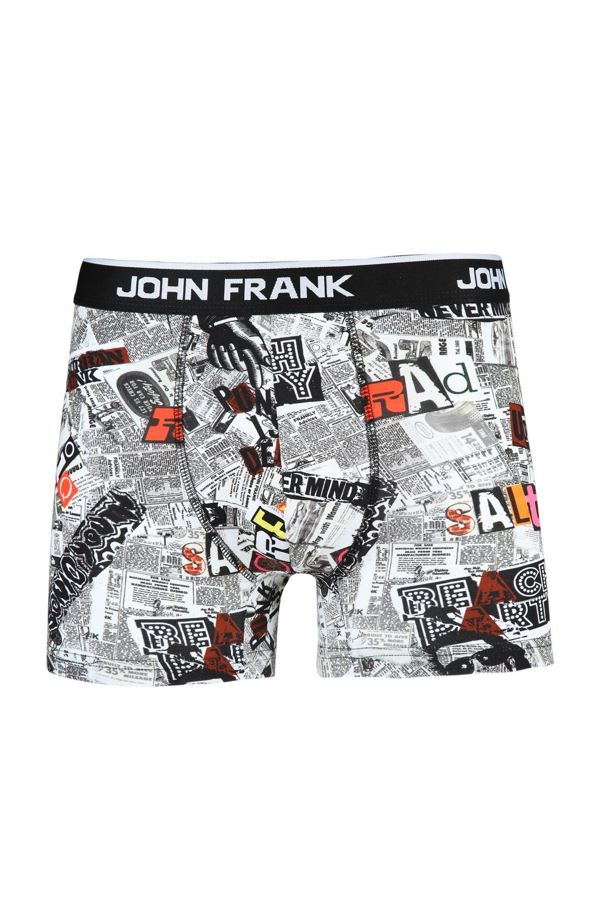 JOHN FRANK DİJİTAL BASKILI BOXER MULTICOLOR