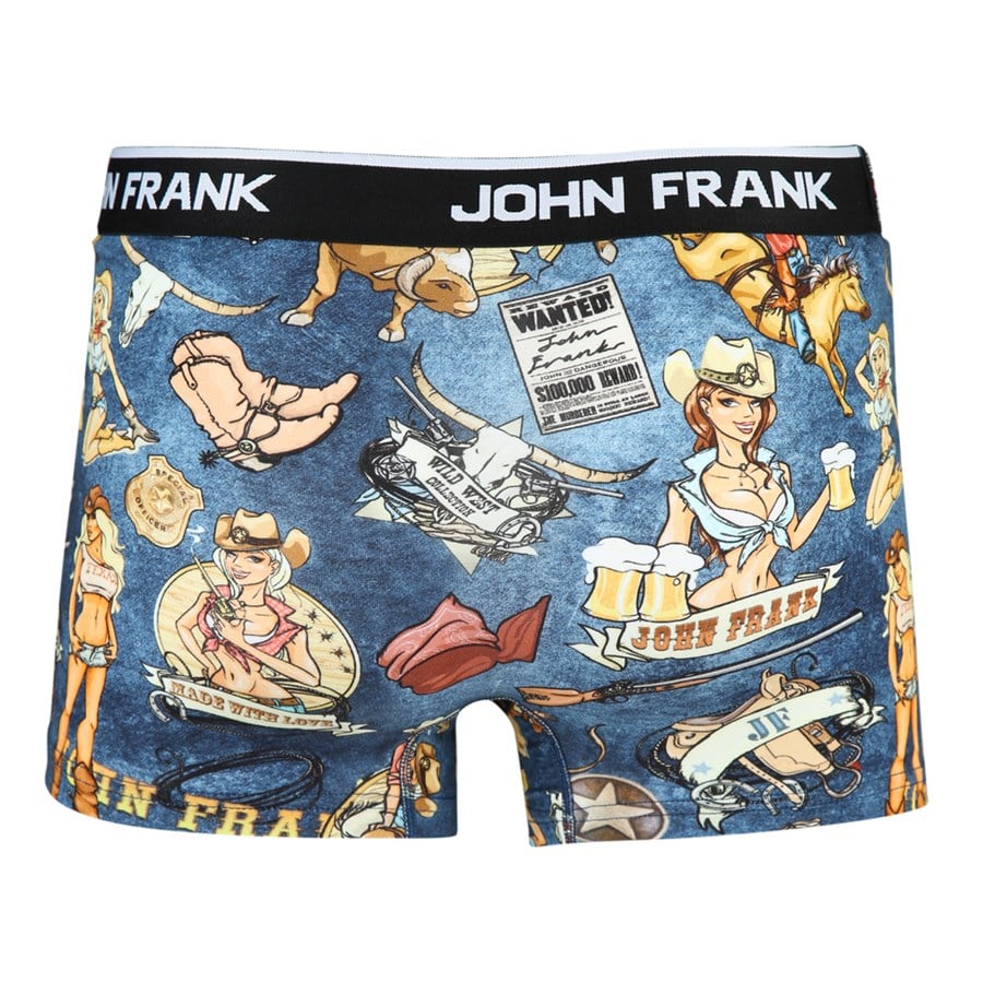 JOHN FRANK DİJİTAL BASKILI BOXER MULTICOLOR