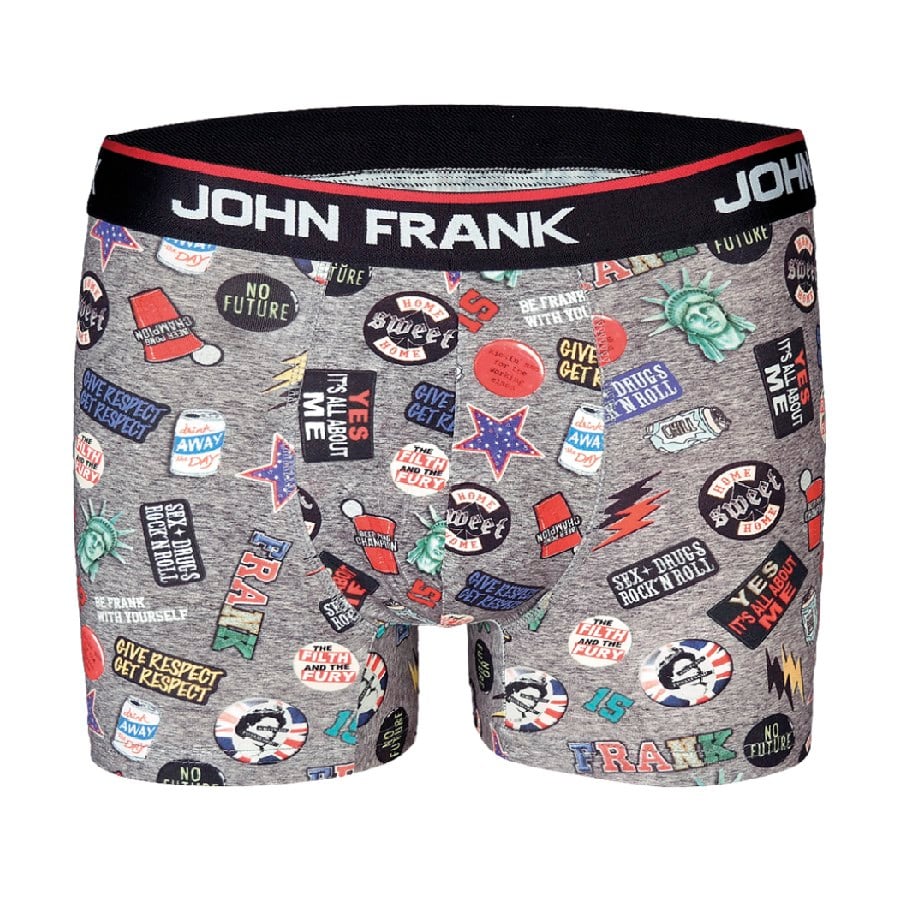 JOHN FRANK DİJİTAL BASKILI BOXER MULTICOLOR