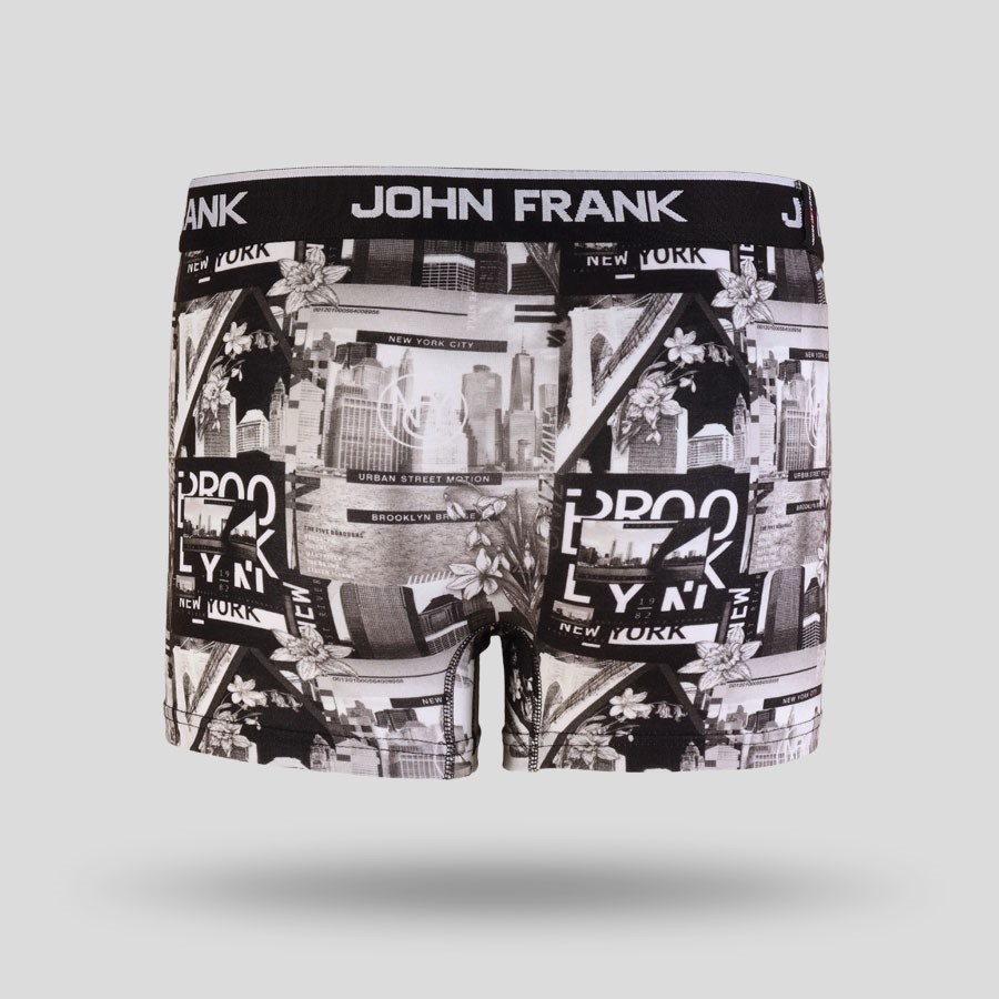 JOHN FRANK DİJİTAL BASKILI BOXER MULTICOLOR