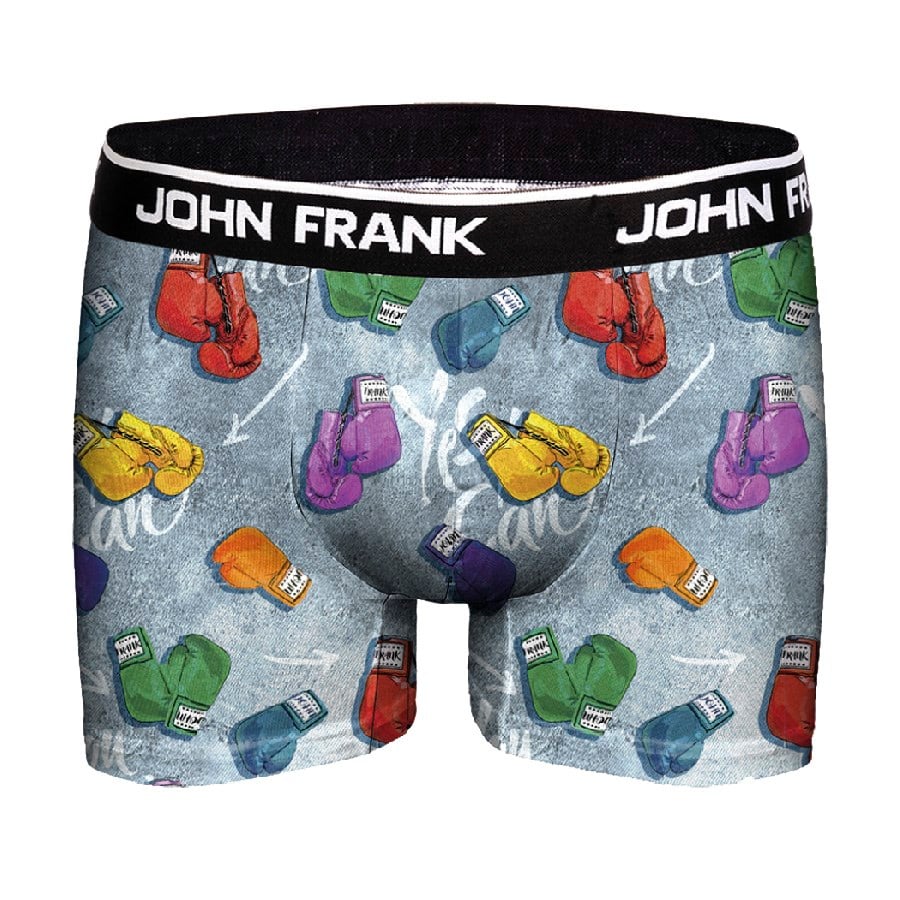 JOHN FRANK DİJİTAL BASKILI BOXER MULTICOLOR