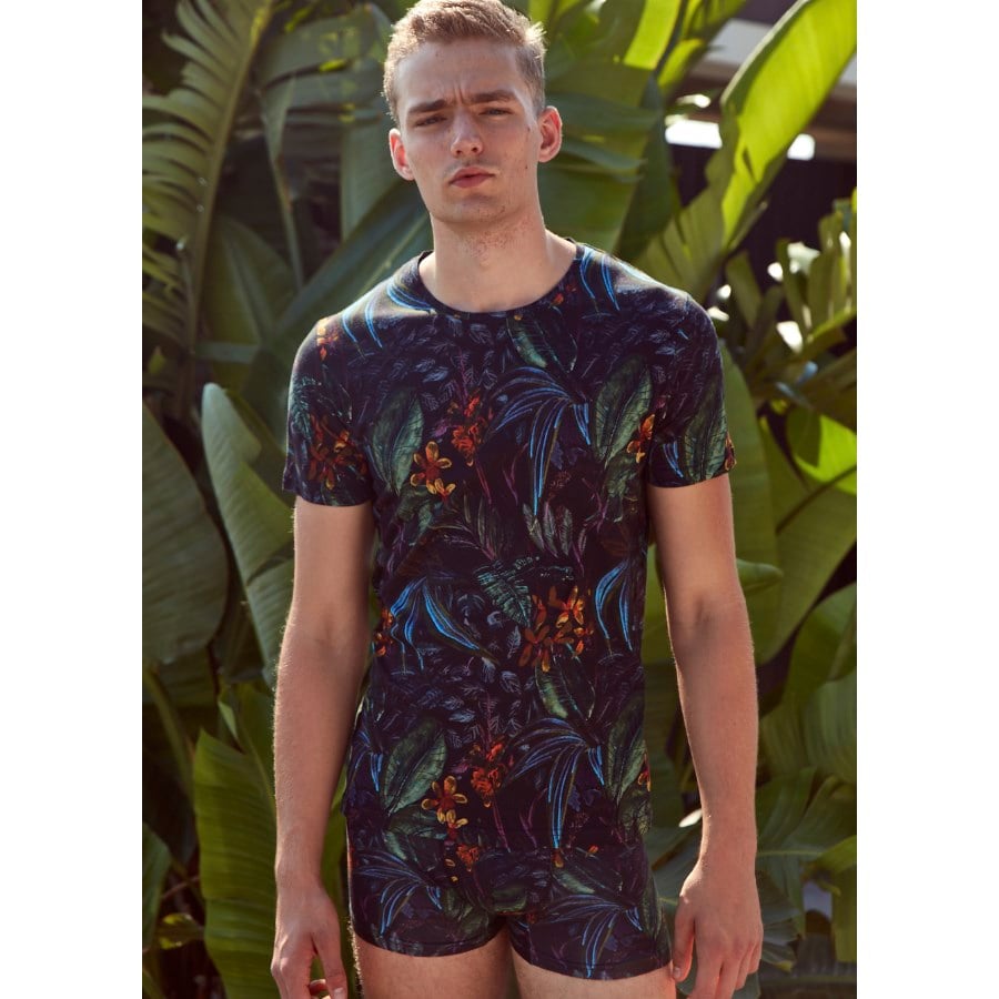 JOHN FRANK DİJİTAL BASKILI BOXER MULTICOLOR