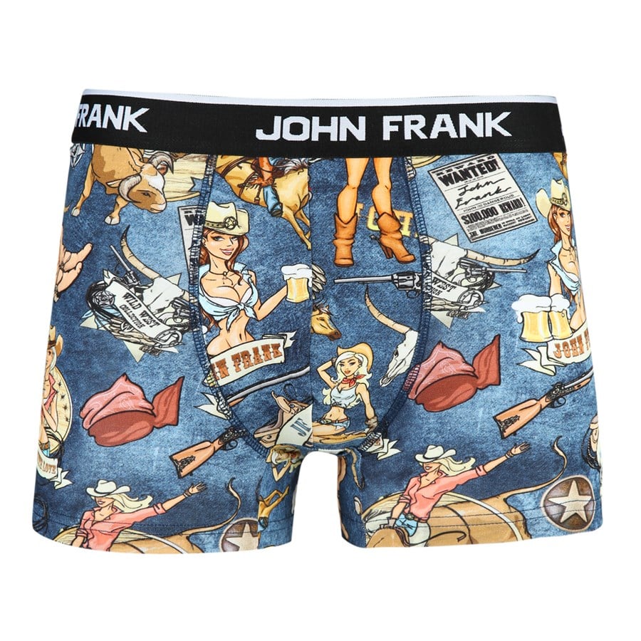 JOHN FRANK DİJİTAL BASKILI BOXER MULTICOLOR