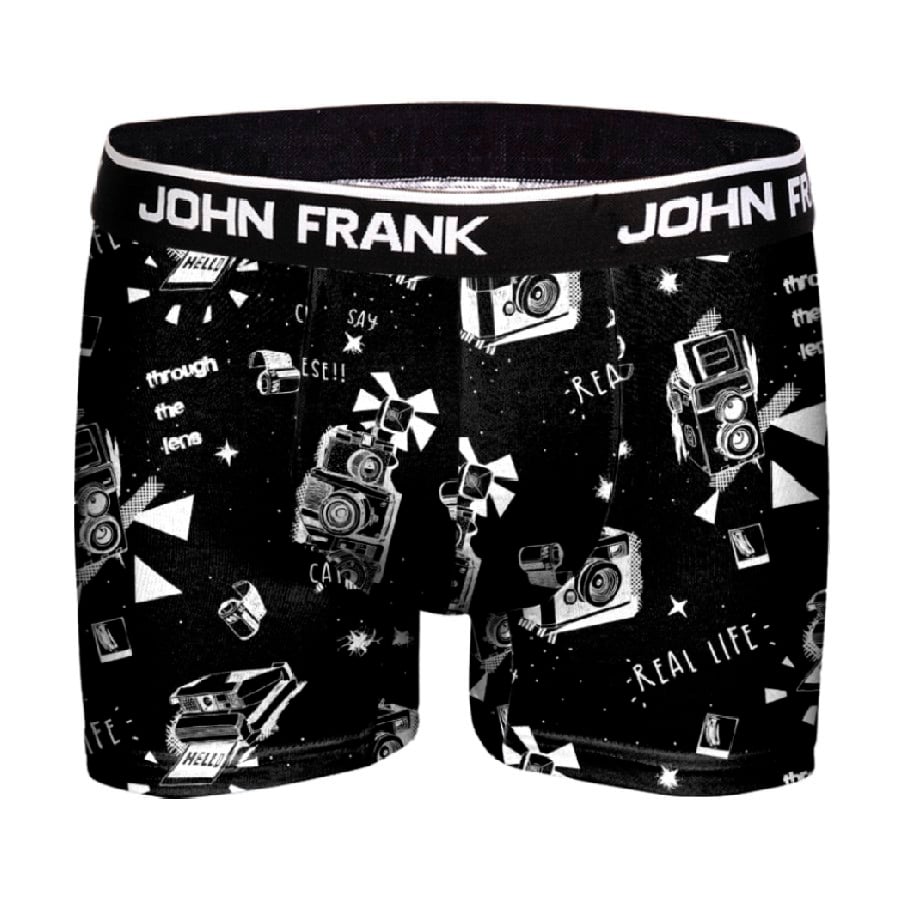 JOHN FRANK DİJİTAL BASKILI BOXER MULTICOLOR