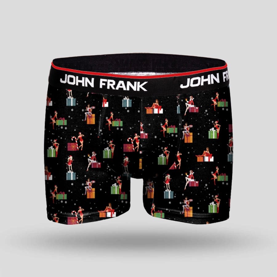 JOHN FRANK DİJİTAL BASKILI BOXER MULTICOLOR