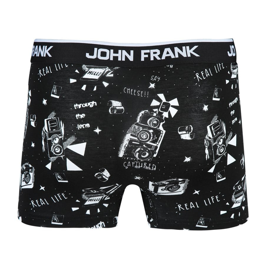 JOHN FRANK DİJİTAL BASKILI BOXER MULTICOLOR