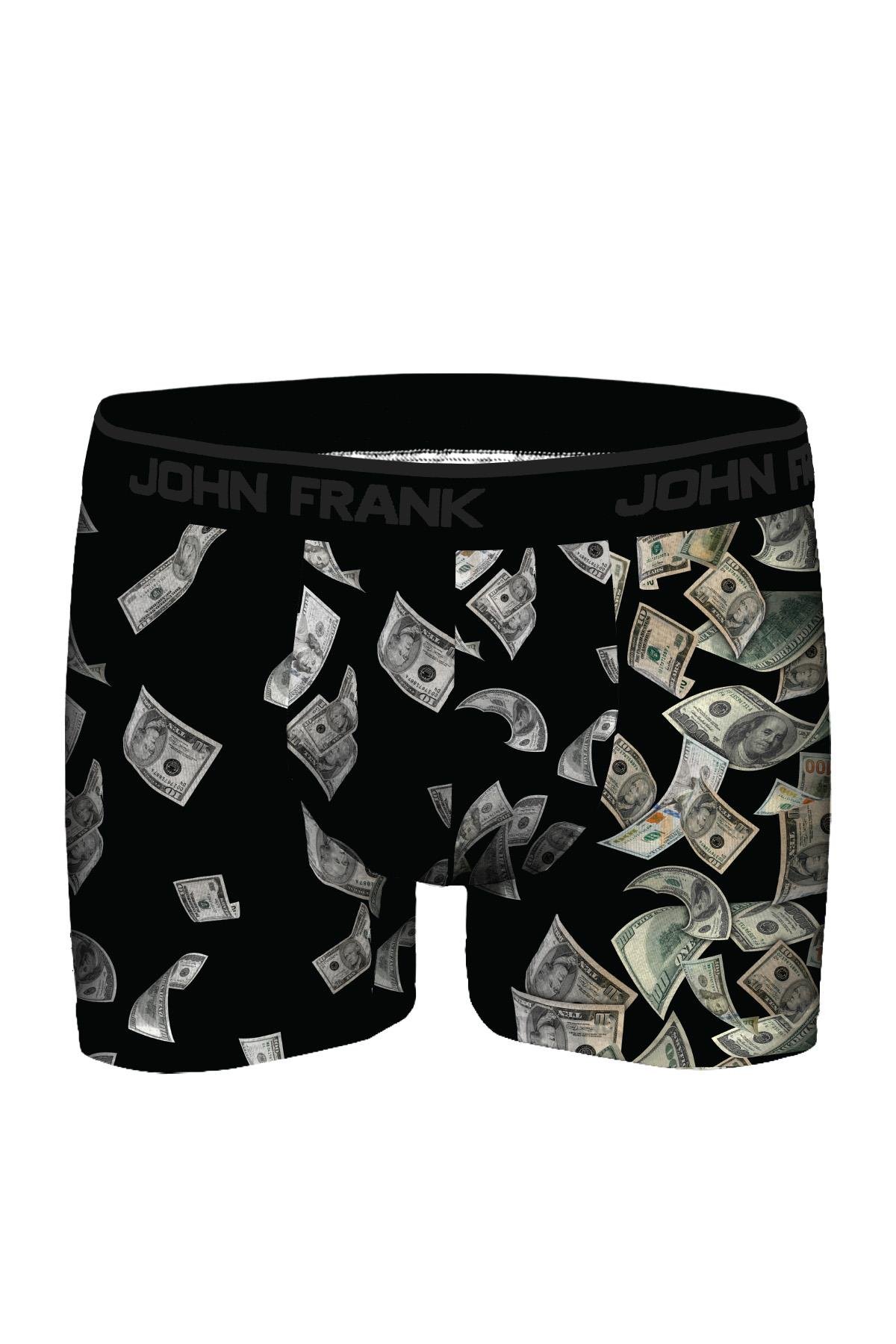JOHN FRANK DİJİTAL BASKILI MODAL BOXER MULTICOLOR