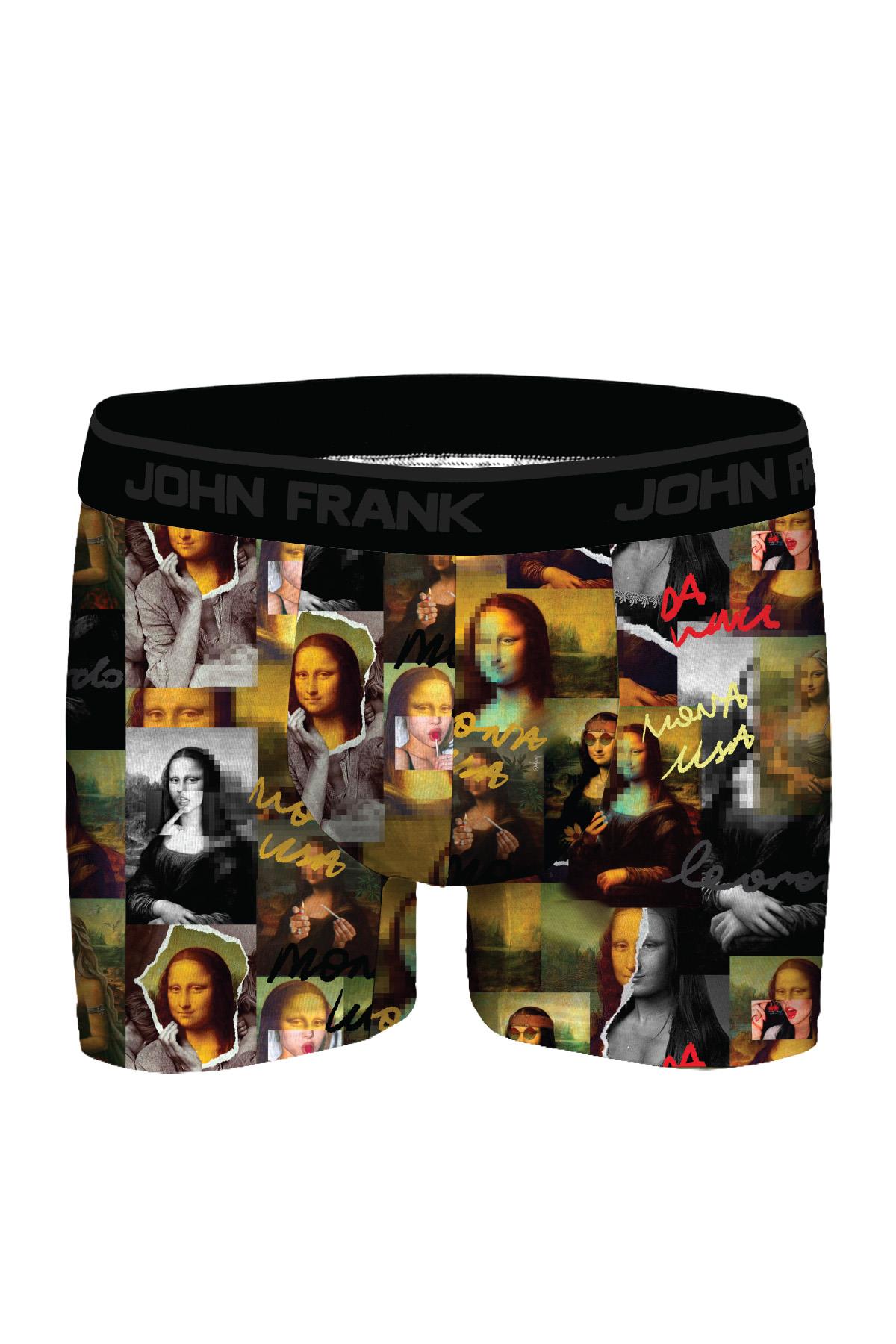 JOHN FRANK DİJİTAL BASKILI MODAL BOXER MULTICOLOR