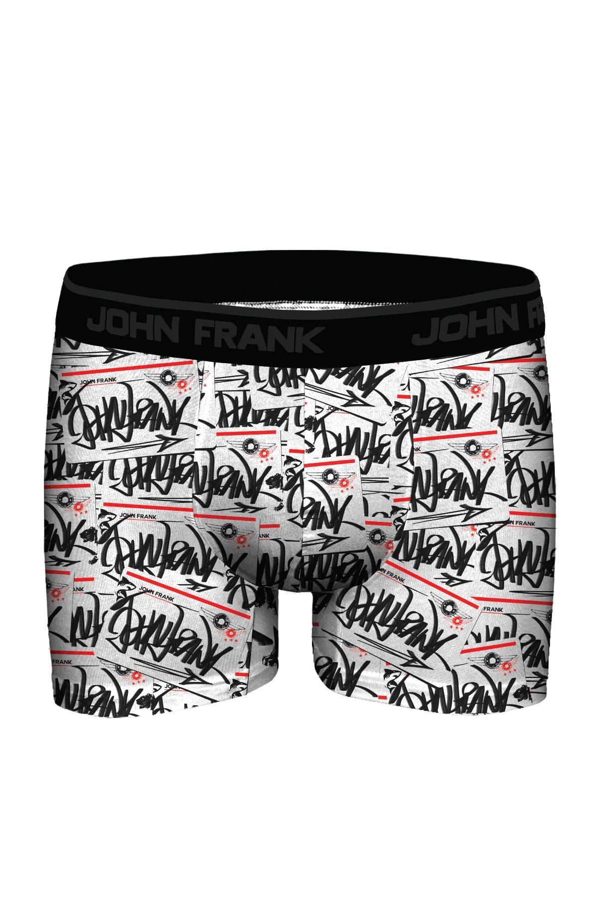 JOHN FRANK DİJİTAL BASKILI MODAL BOXER MULTICOLOR