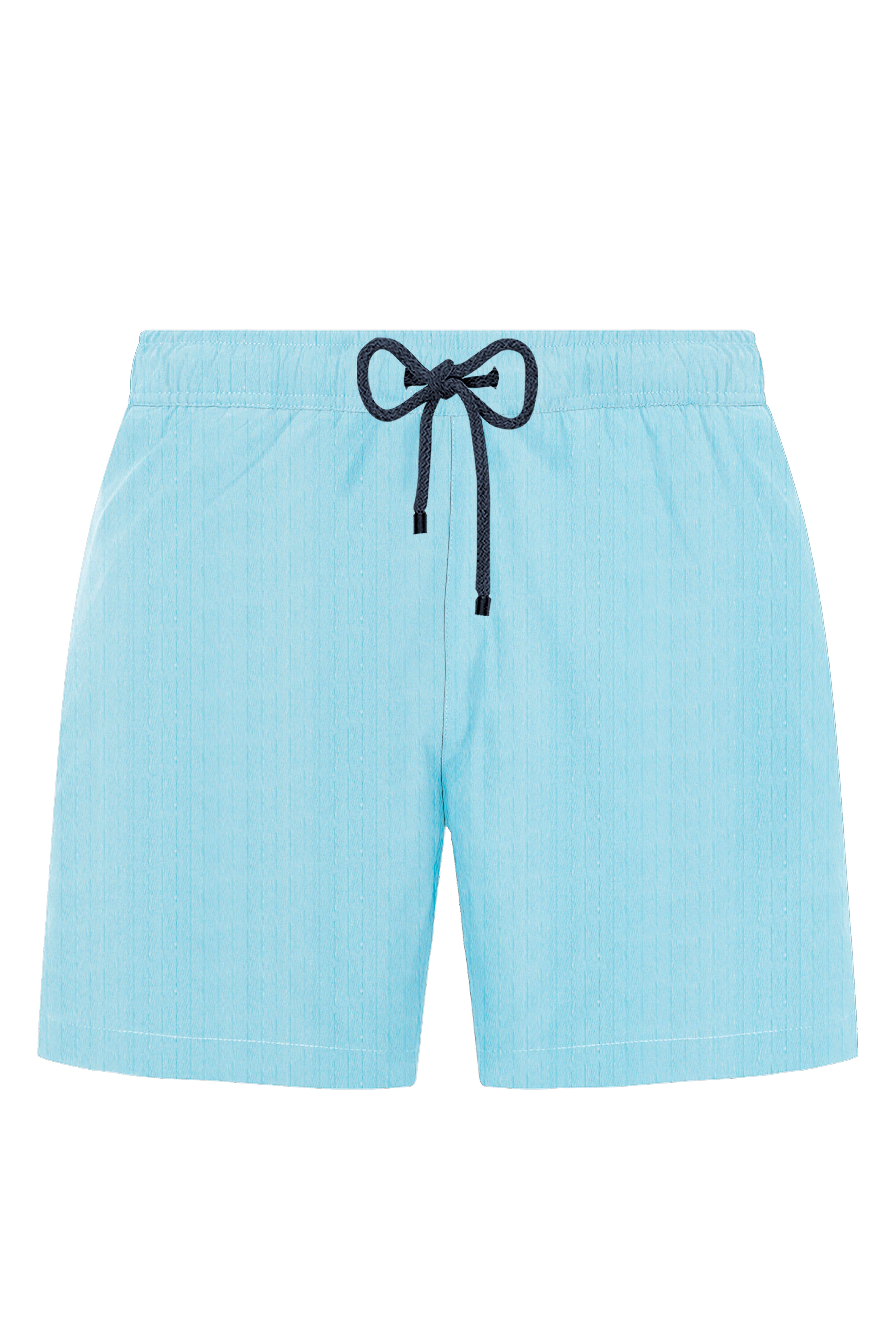 JOHN FRANK DÜZ MAYO ŞORT TEXTURED GTS AÇIK MAVİ