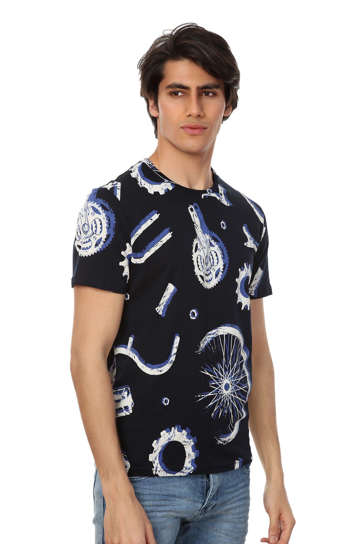 JOHN FRANK EIGHTY FIVE T-SHIRT MULTICOLOR