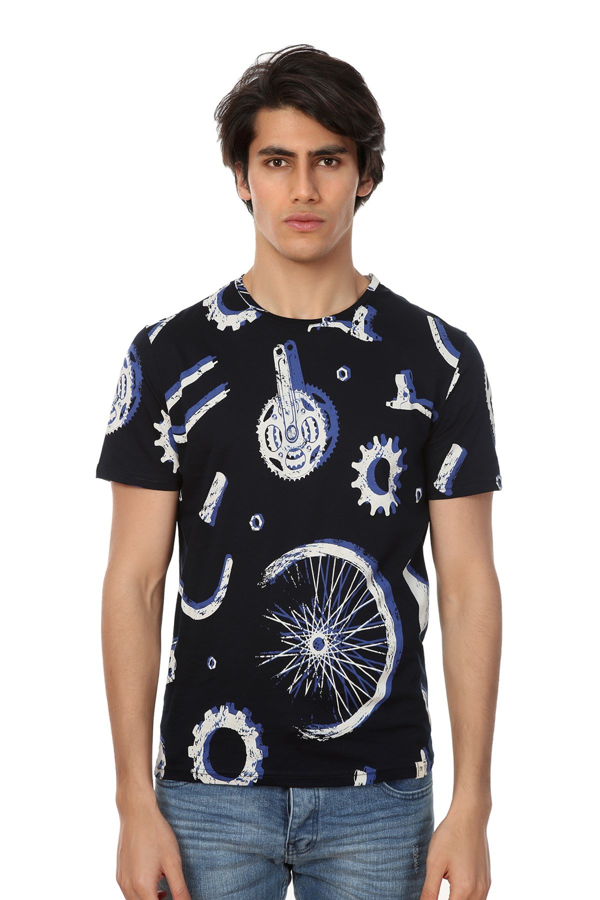 JOHN FRANK EIGHTY FIVE T-SHIRT MULTICOLOR