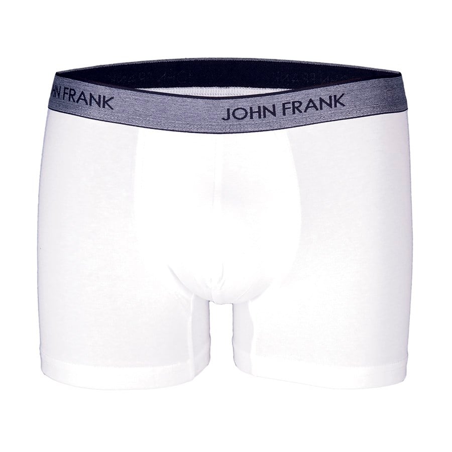 JOHN FRANK ESSENTIALS BOXER BEYAZ