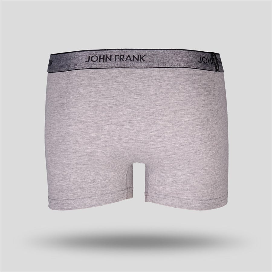John Frank Essentıals Erkek Boxer Gri (JFBES01)