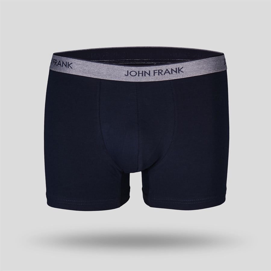 John Frank Essentıals Erkek Boxer Lacivert (JFBES01)