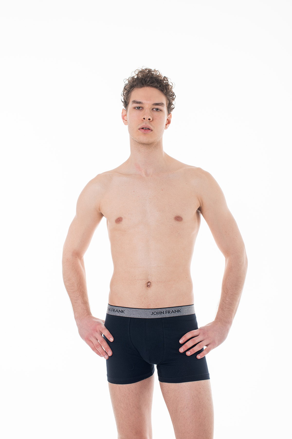 JOHN FRANK ESSENTIALS BOXER LACİVERT