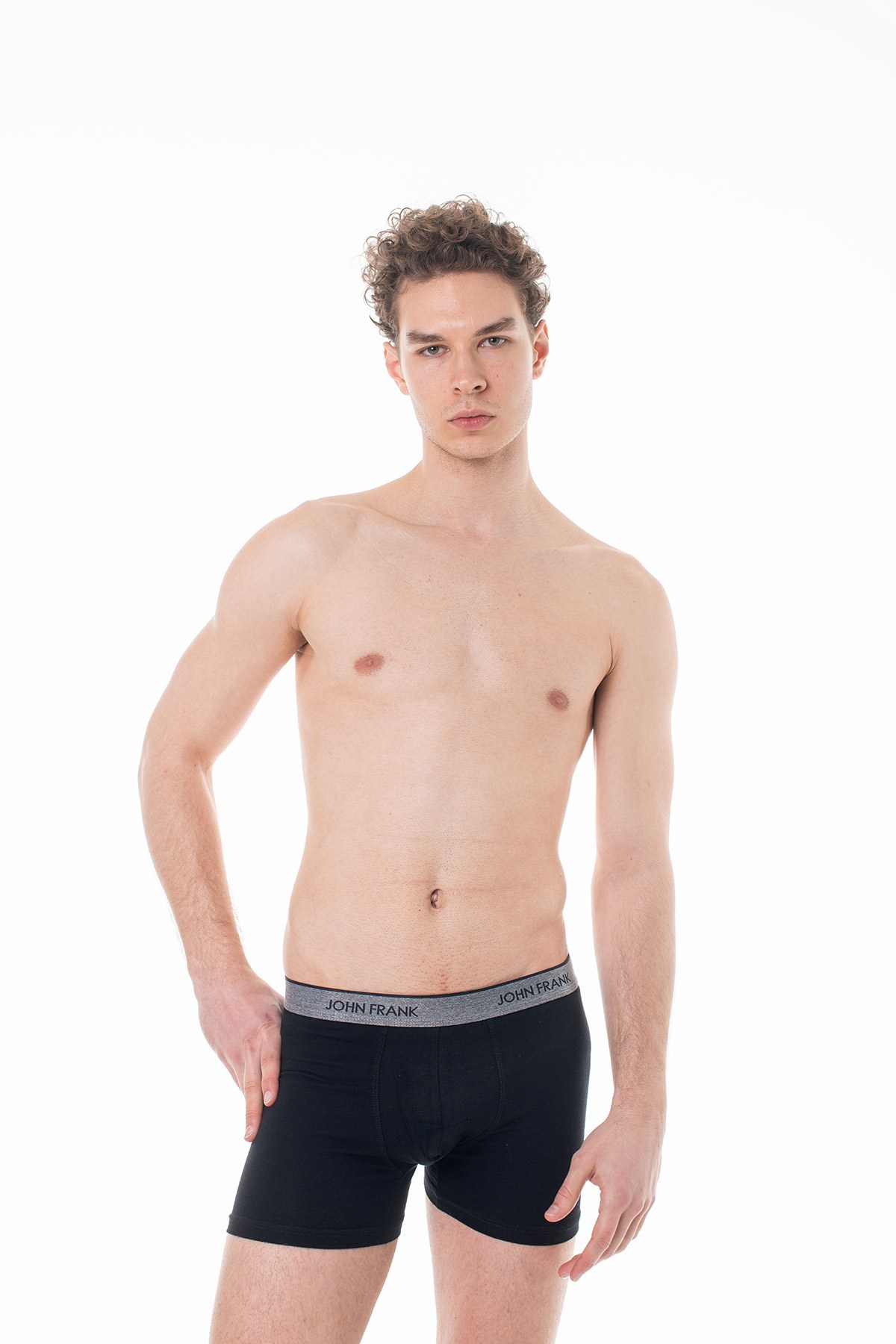 JOHN FRANK ESSENTIALS BOXER SİYAH