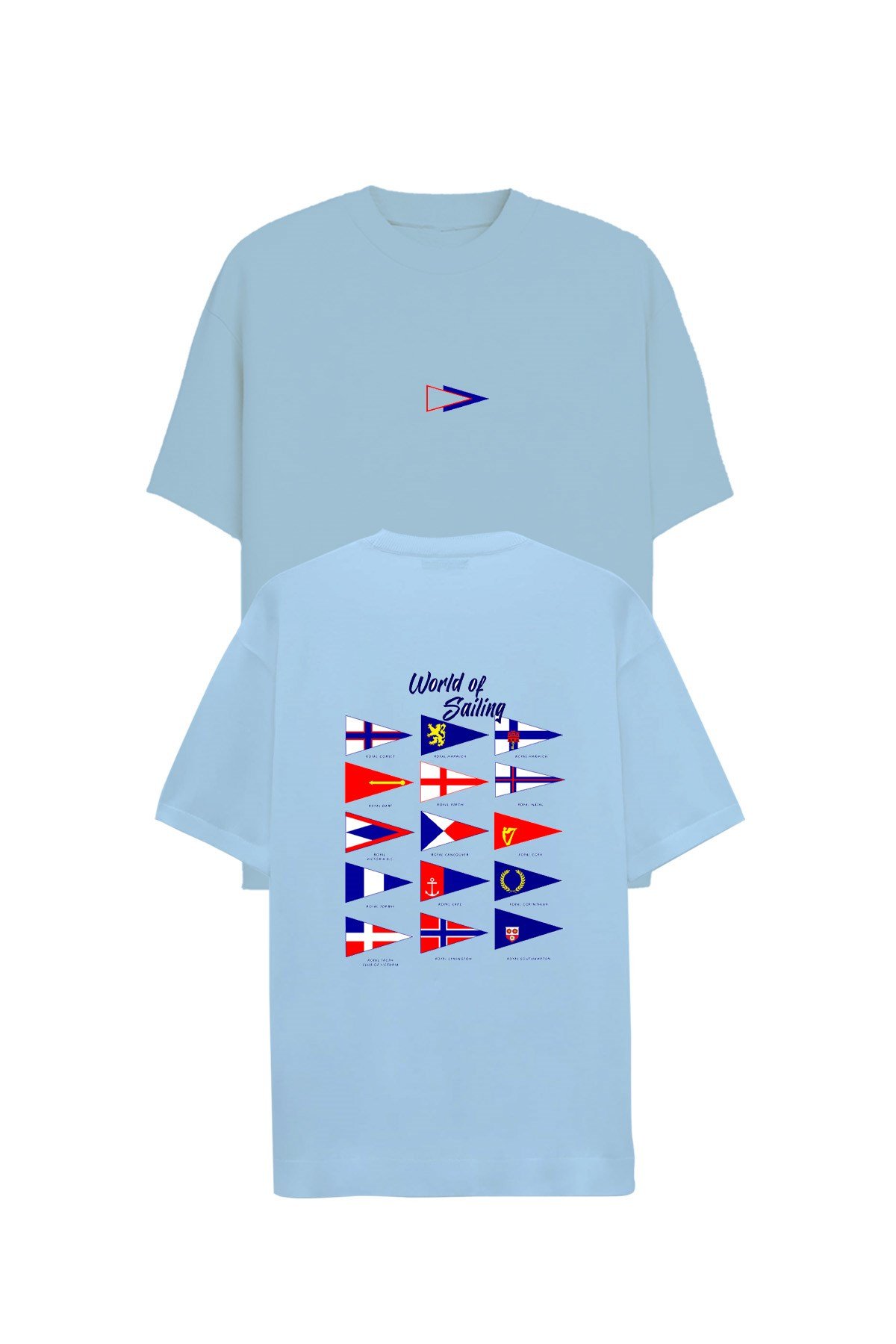 John Frank Flags Oversize T-Shirt