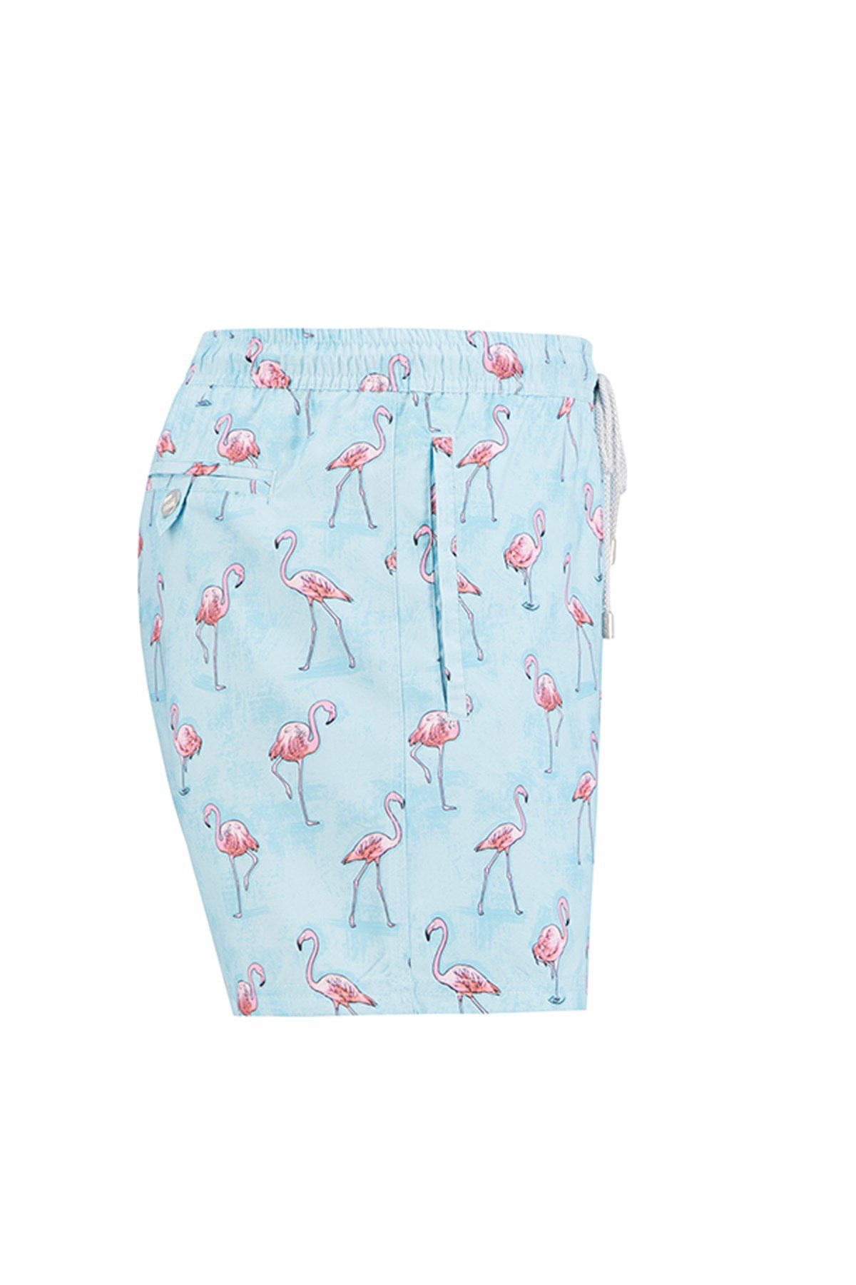 John Frank Flamingo Blue Deniz Şortu