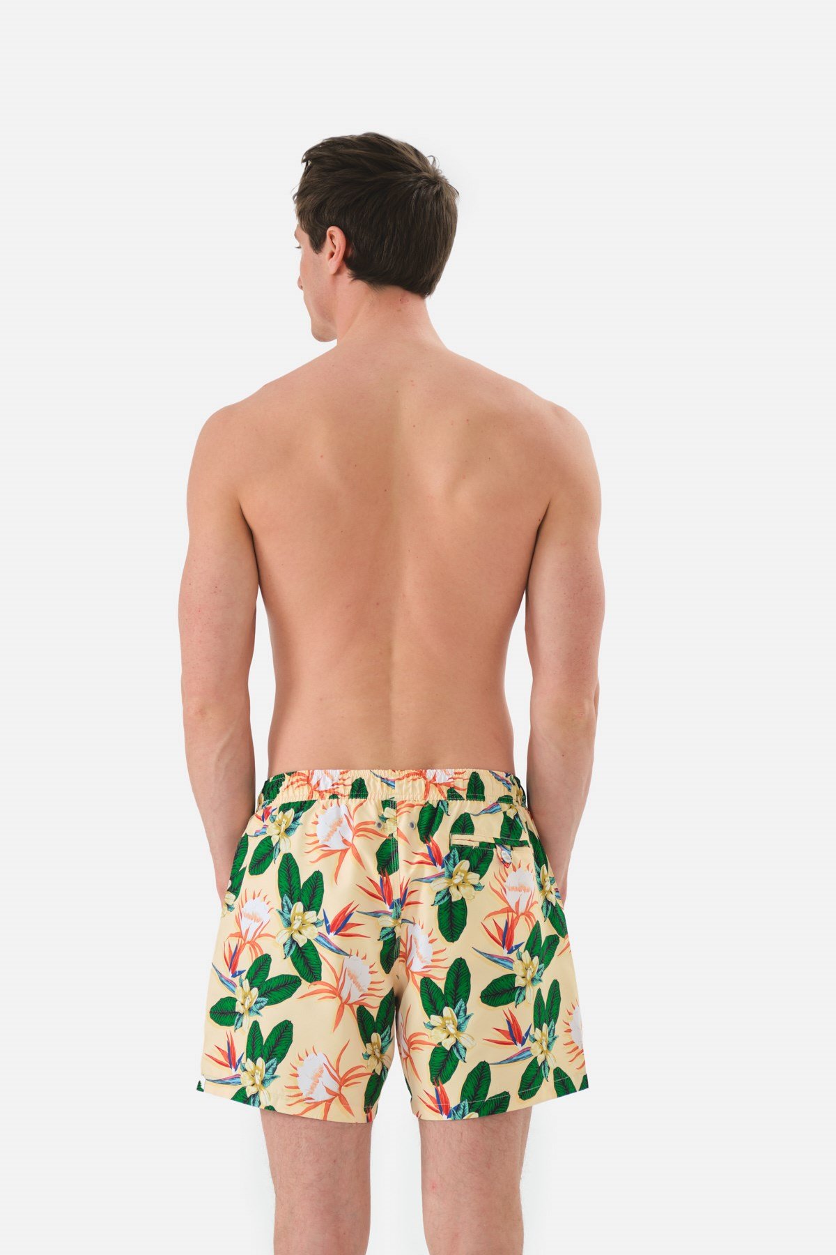 John Frank Floral Deniz Şortu