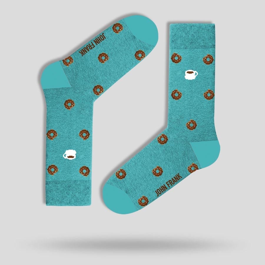 JOHN FRANK FUN SOCKS 19W UZUN ÇORAP MULTICOLOR