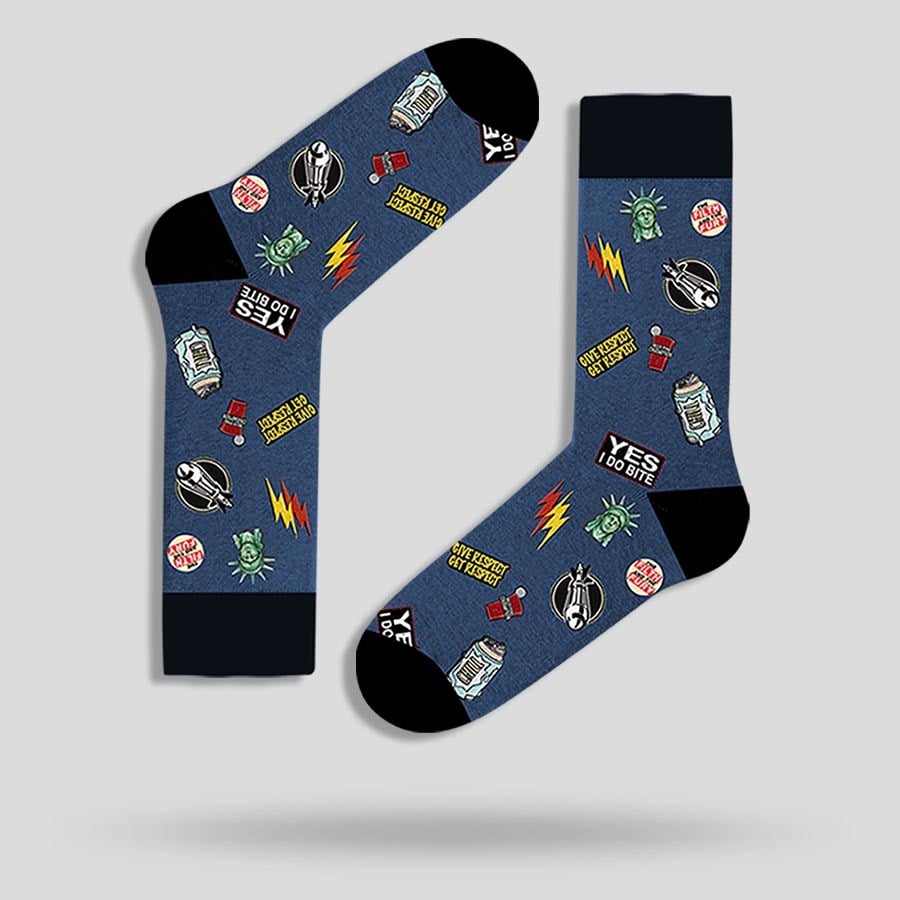 JOHN FRANK FUN SOCKS 19W UZUN ÇORAP MULTICOLOR