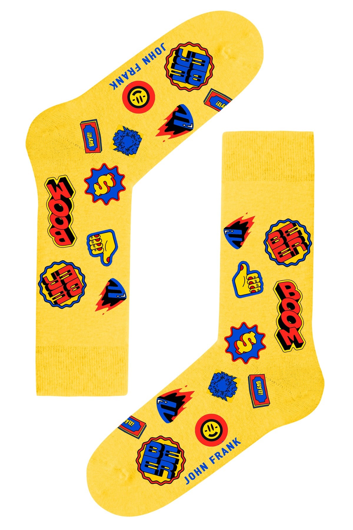 JOHN FRANK FUN SOCKS UZUN ÇORAP MULTICOLOR