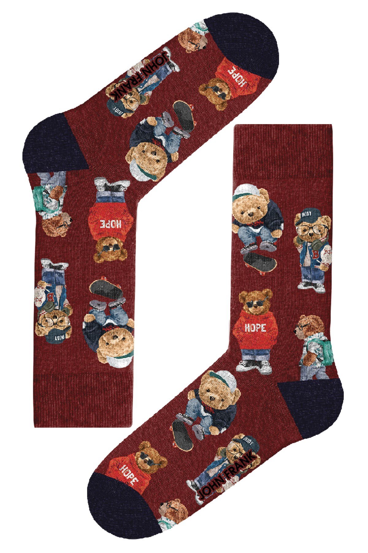 JOHN FRANK FUN SOCKS UZUN ÇORAP MULTICOLOR