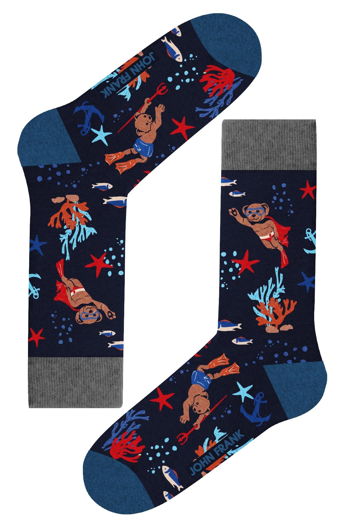 JOHN FRANK FUN SOCKS UZUN ÇORAP MULTICOLOR