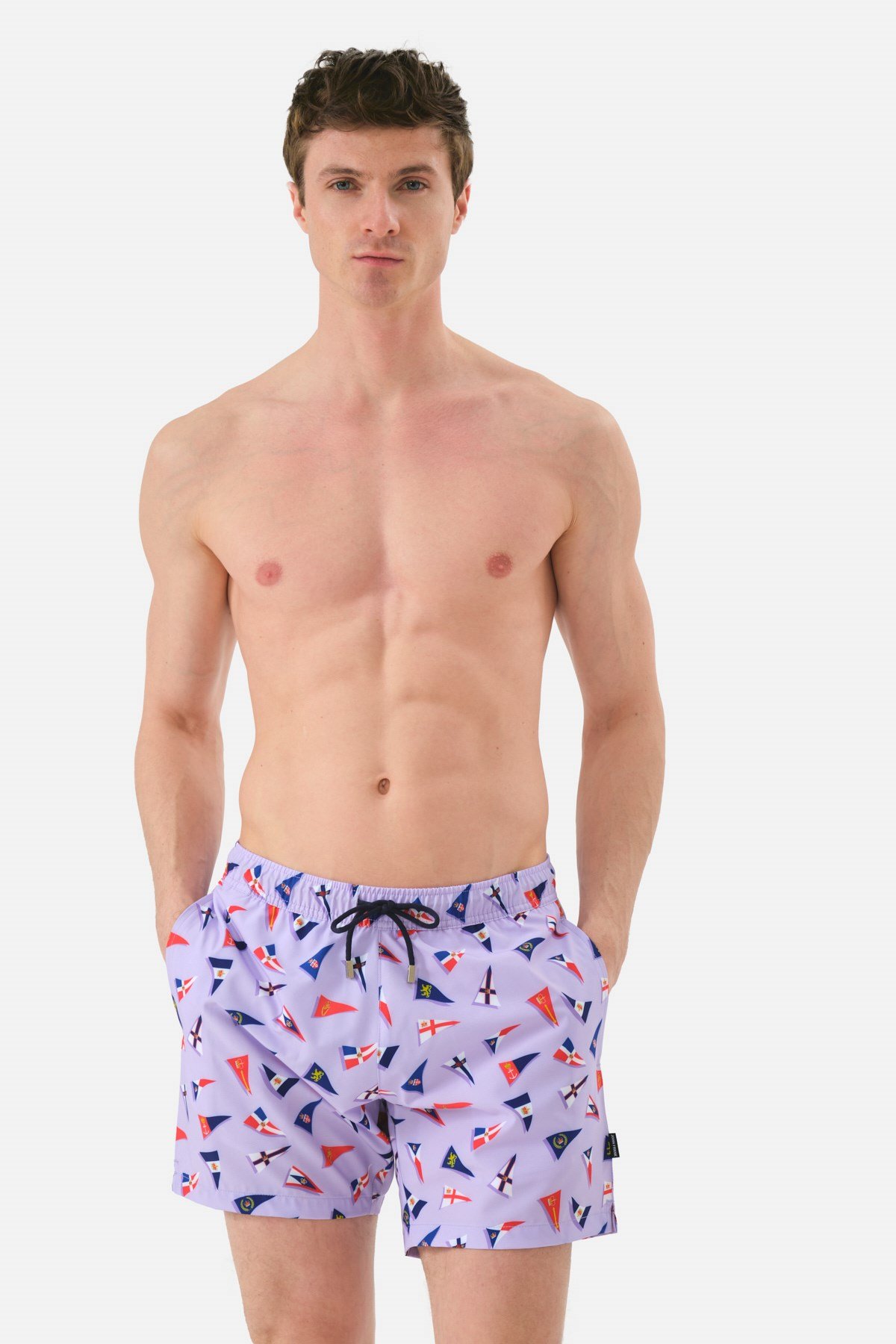 JOHN FRANK ALL OVER MAYO ŞORT GTS MULTICOLOR