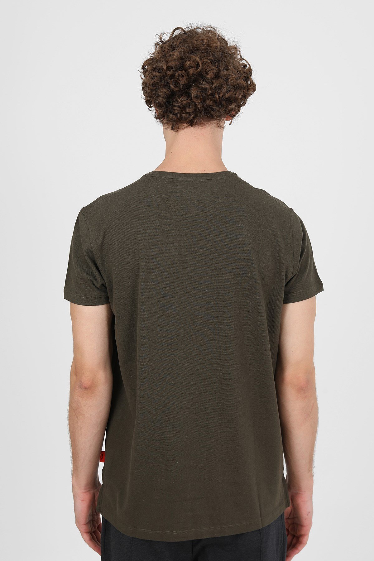John Frank Haki Basic Pike T-Shirt