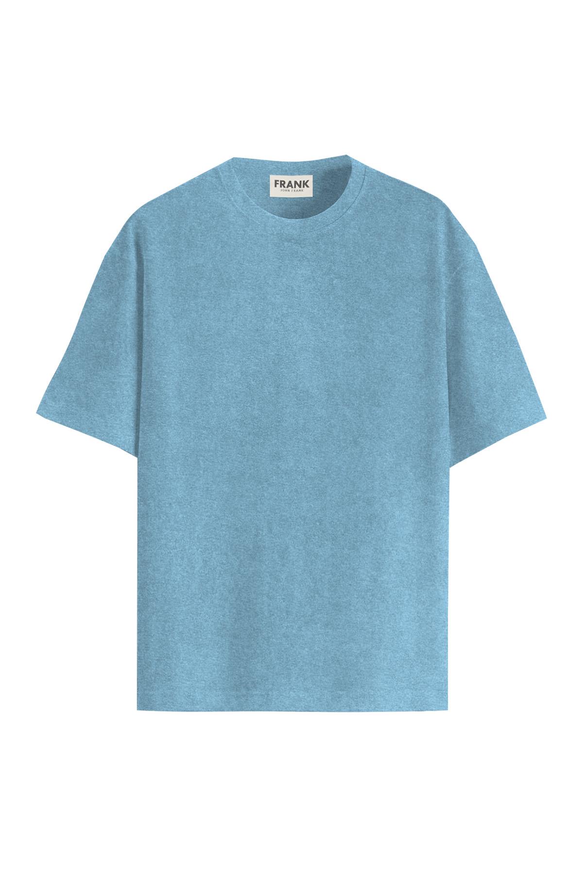 JOHN FRANK HAVLU T-SHIRT MAVİ
