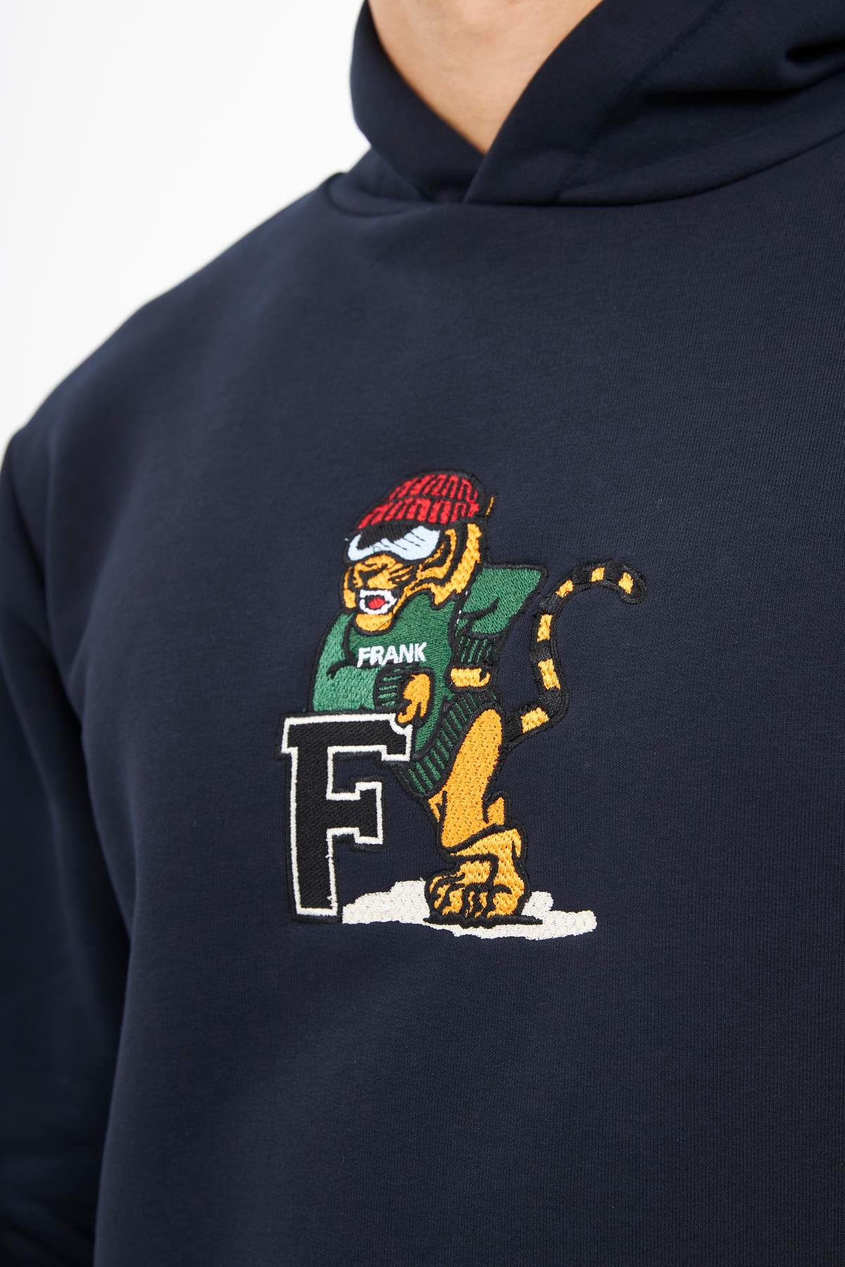 JOHN FRANK HYPE HOODIE SWEATSHIRT LACİVERT