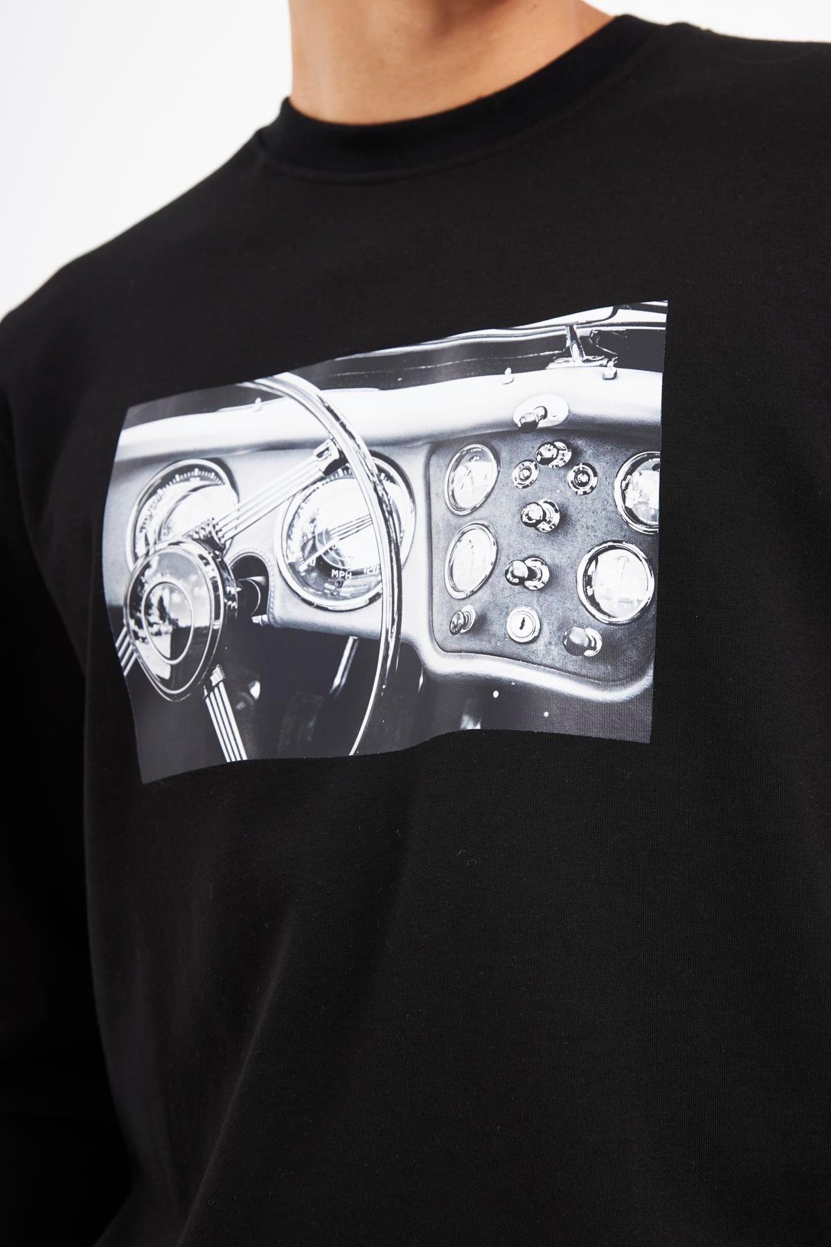 JOHN FRANK HYPE SWEATSHIRT SİYAH