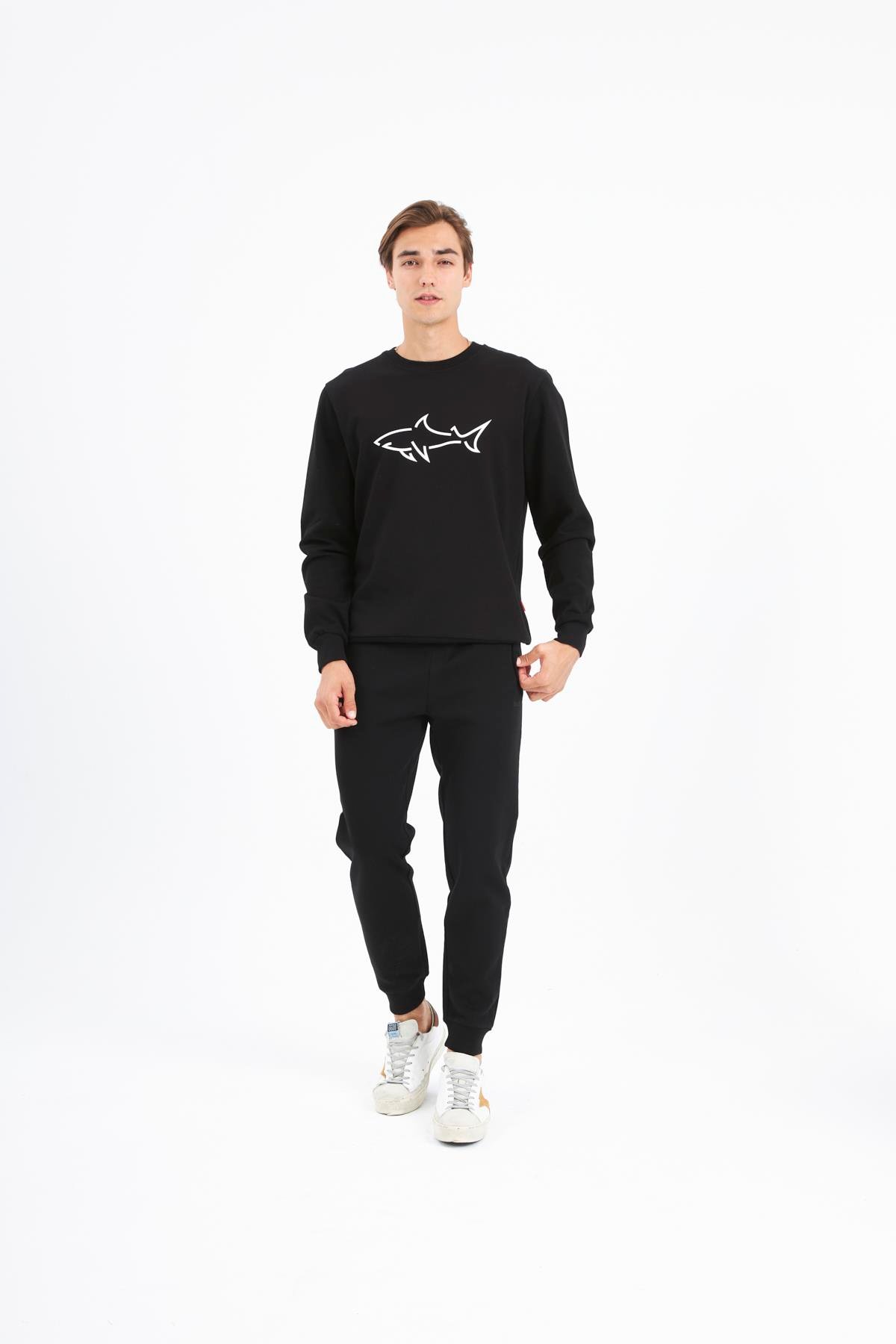 JOHN FRANK HYPE SWEATSHIRT SİYAH