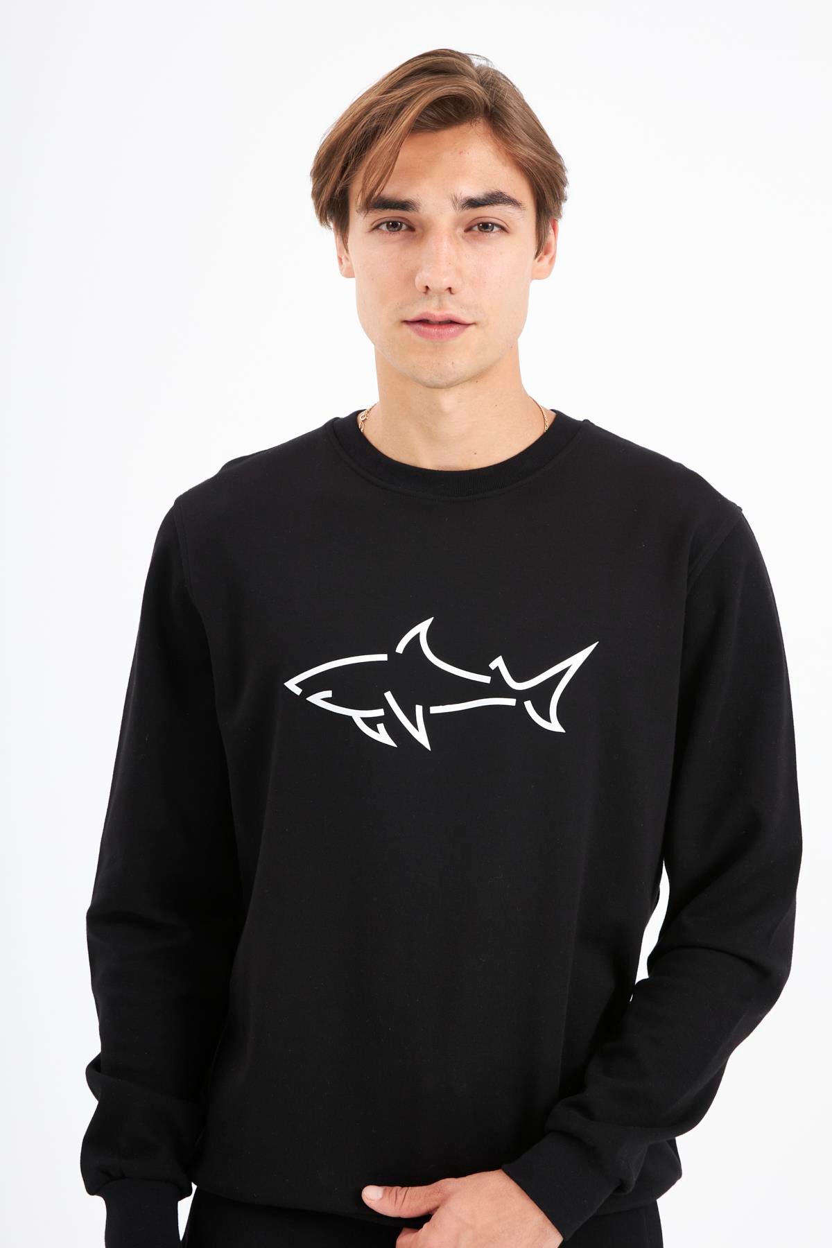 JOHN FRANK HYPE SWEATSHIRT SİYAH