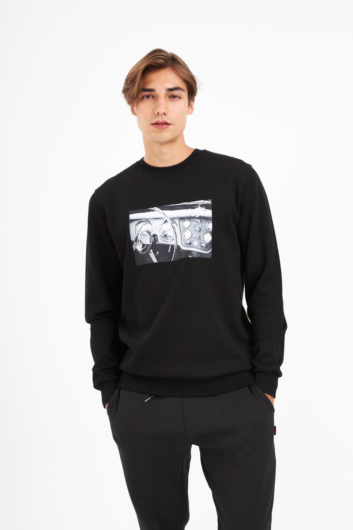 JOHN FRANK HYPE SWEATSHIRT SİYAH